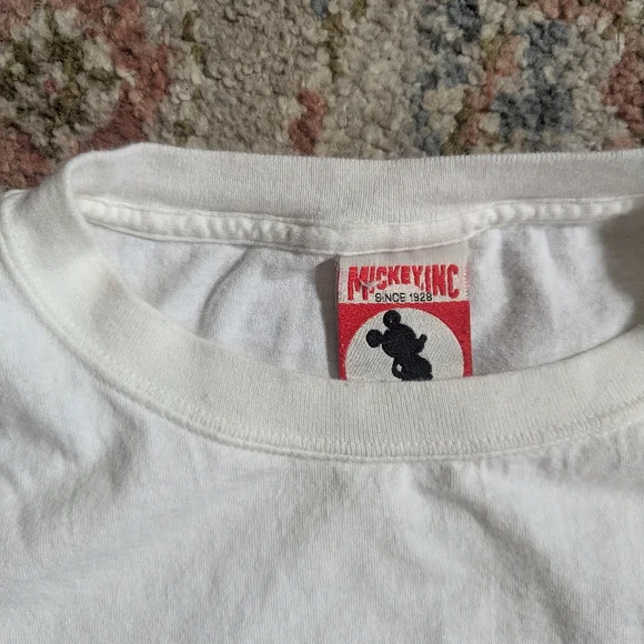 Mickey Mouse Vintage White T shirt - Picture 2 of 4